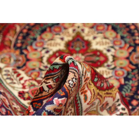 Tappeto Tabriz Persia marrone giallo 203x285