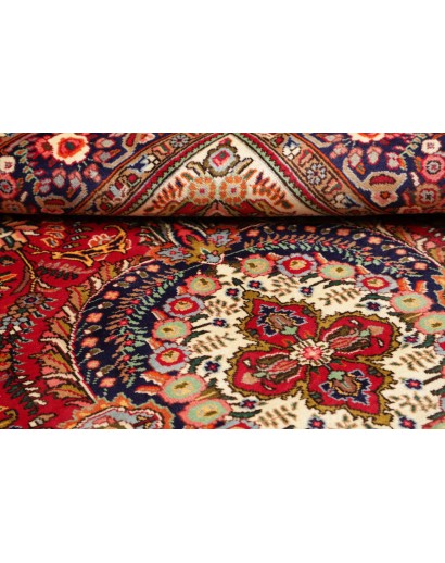 Tappeto Tabriz Persia marrone giallo 203x285