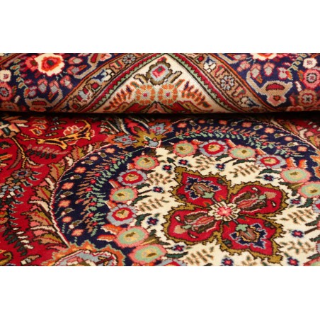 Tappeto Tabriz Persia marrone giallo 203x285