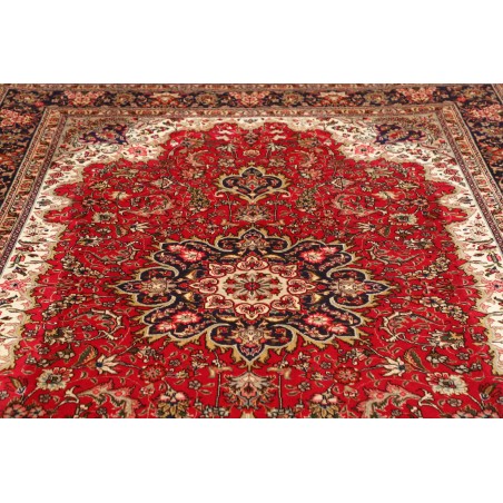 Tappeto Tabriz Persia marrone 200x300
