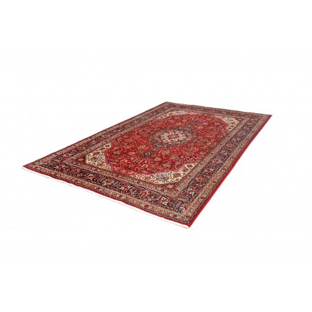 Tappeto Tabriz Persia marrone blu 200x298