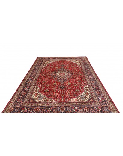 Tappeto Tabriz Persia marrone blu 200x298