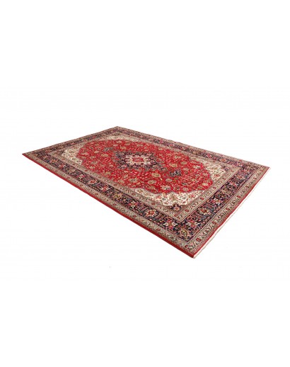Tappeto Tabriz Persia marrone giallo 202x300