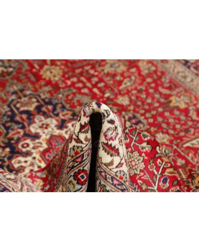Tappeto Tabriz Persia marrone giallo 202x300