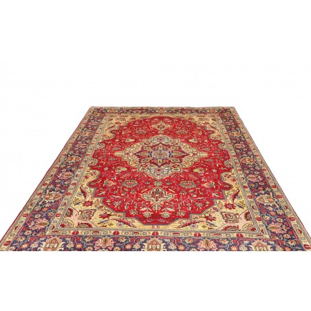Tappeto Tabriz Persia marrone 204x285