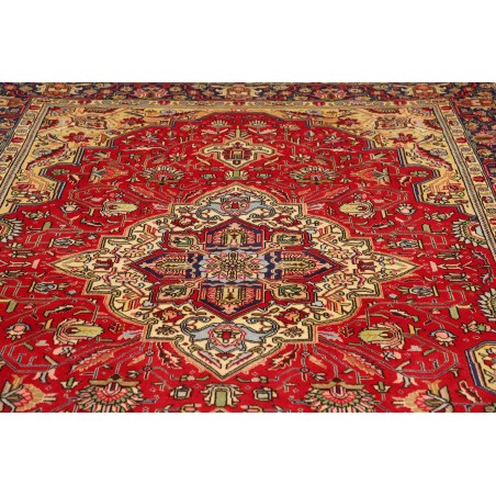 Tappeto Tabriz Persia marrone 204x285
