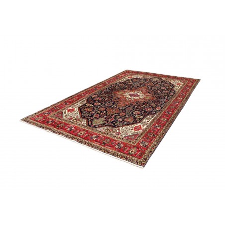 Tappeto Tabriz Persia marrone giallo 200x310