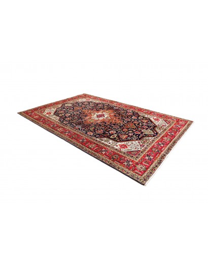 Tappeto Tabriz Persia marrone giallo 200x310