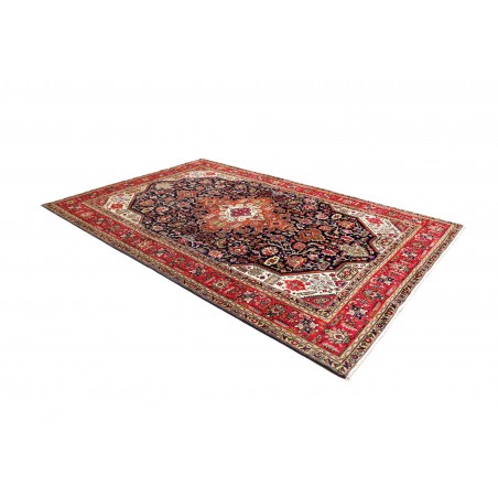 Tappeto Tabriz Persia marrone giallo 200x310