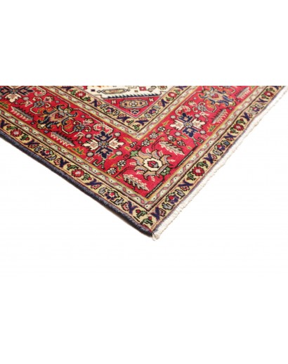 Tappeto Tabriz Persia marrone giallo 200x310