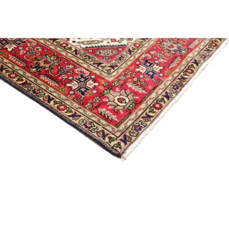 Tappeto Tabriz Persia marrone giallo 200x310
