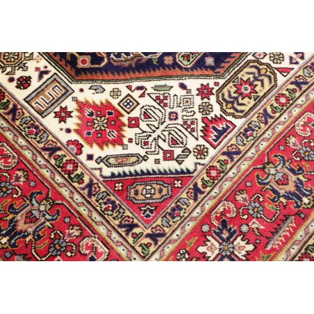 Tappeto Tabriz Persia marrone giallo 200x310