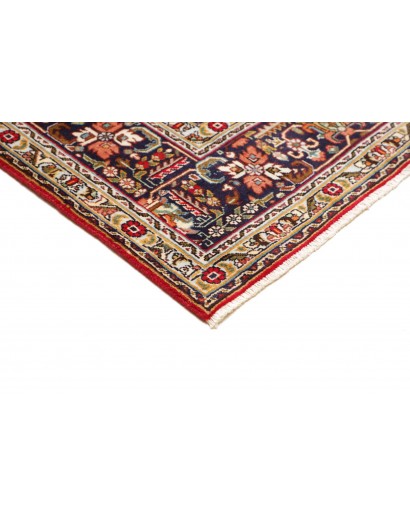 Tappeto Tabriz Persia marrone blu 203x295