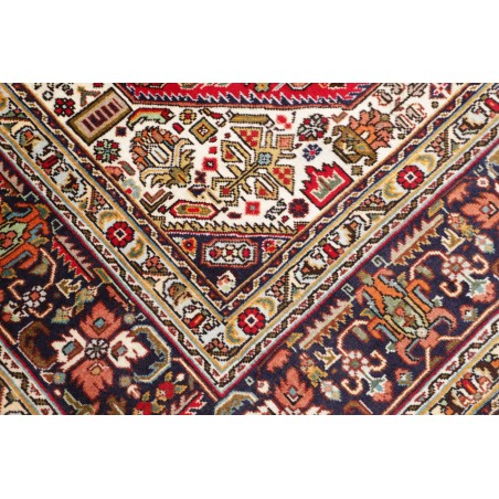 Tappeto Tabriz Persia marrone blu 203x295