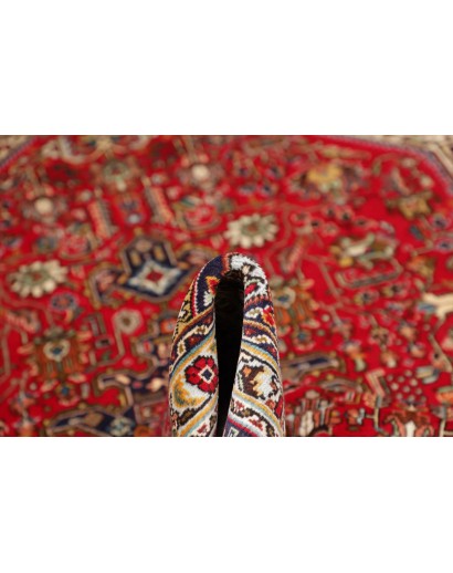 Tappeto Tabriz Persia marrone blu 203x295
