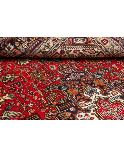 Tappeto Tabriz Persia marrone blu 203x295