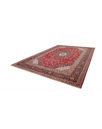 Tappeto Ardakan Persia marrone giallo 302x405