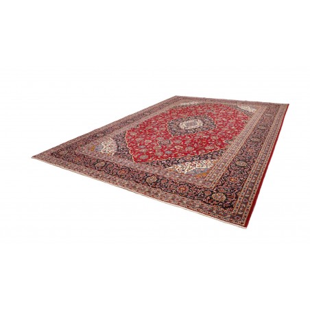 Tappeto Ardakan Persia marrone giallo 302x405