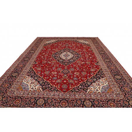 Tappeto Ardakan Persia marrone giallo 302x405