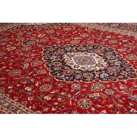Tappeto Ardakan Persia marrone giallo 302x405