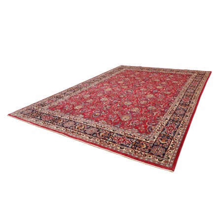 Tappeto Mashad Persia marrone giallo 295x388