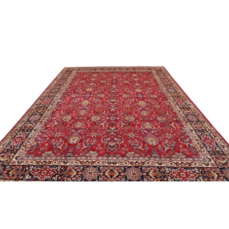 Tappeto Mashad Persia marrone giallo 295x388