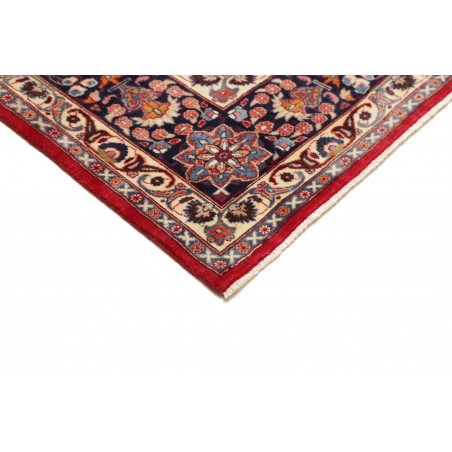 Tappeto Mashad Persia marrone giallo 295x388
