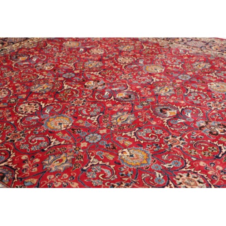 Tappeto Mashad Persia marrone giallo 295x388