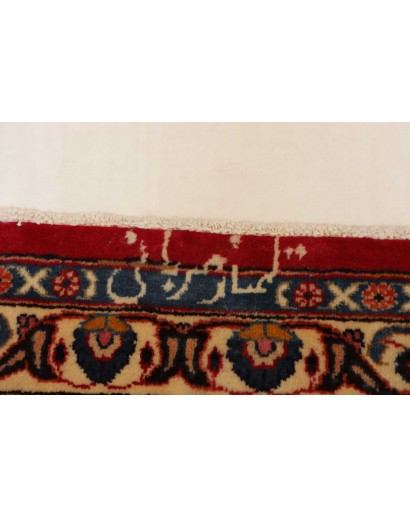 Tappeto Mashad Persia marrone giallo 295x388