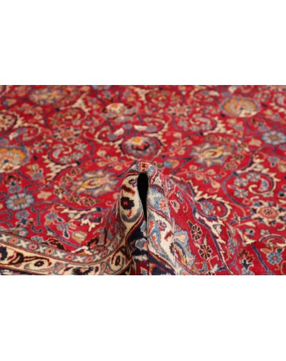 Tappeto Mashad Persia marrone giallo 295x388
