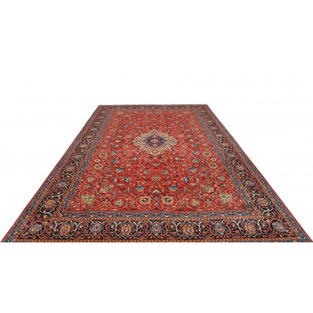 Tappeto Sarough Persia marrone giallo 248x372
