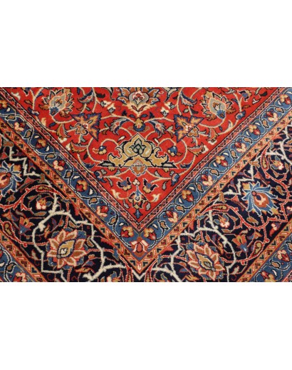 Tappeto Sarough Persia marrone giallo 248x372
