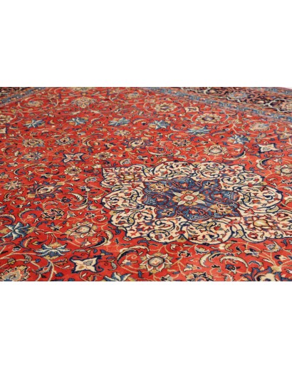 Tappeto Sarough Persia marrone giallo 248x372