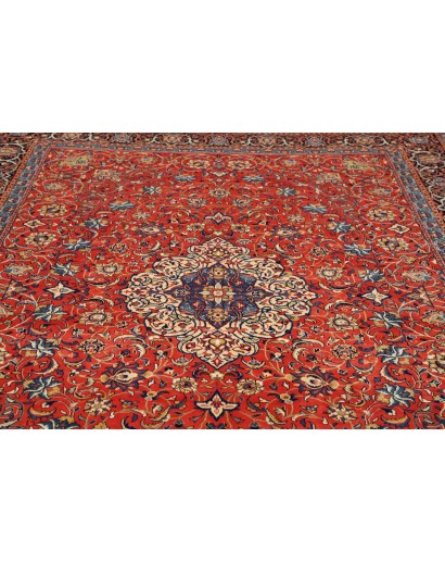 Tappeto Sarough Persia marrone giallo 248x372