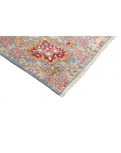 Tappeto Kerman Persia azzurro 280x385