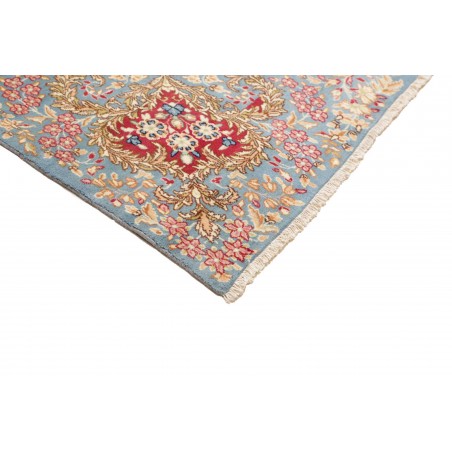 Tappeto Kerman Persia azzurro 280x385