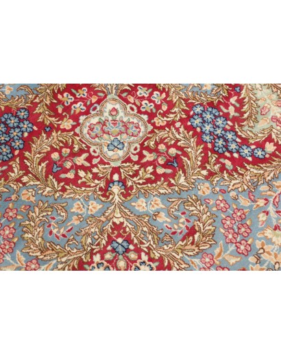Tappeto Kerman Persia azzurro 280x385