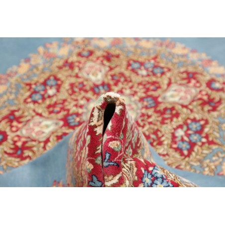 Tappeto Kerman Persia azzurro 280x385