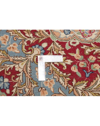 Tappeto Kerman Persia azzurro 280x385
