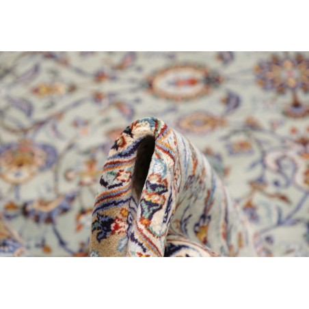 Tappeto Kashan Persia azzurro verde 303x410