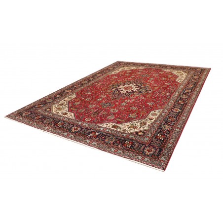 Tappeto Tabriz Persia marrone giallo 248x334