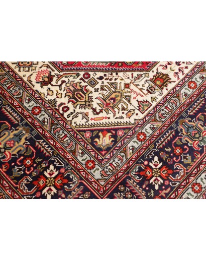 Tappeto Tabriz Persia marrone giallo 248x334