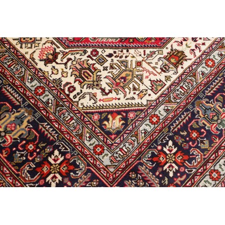 Tappeto Tabriz Persia marrone giallo 248x334