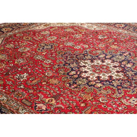 Tappeto Tabriz Persia marrone giallo 248x334