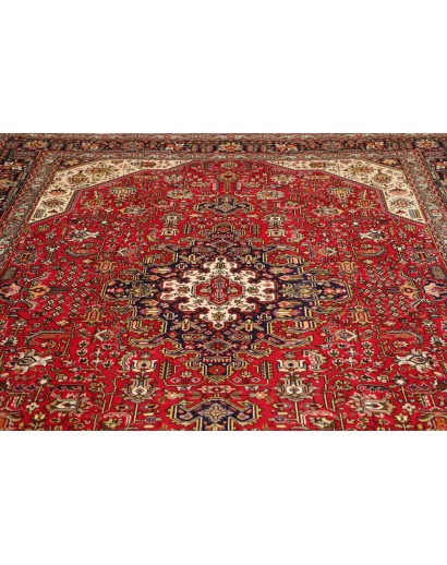 Tappeto Tabriz Persia marrone giallo 248x334