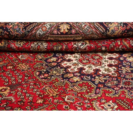 Tappeto Tabriz Persia marrone giallo 248x334