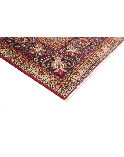 Tappeto Tabriz Persia marrone blu 245x344