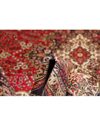 Tappeto Tabriz Persia marrone blu 245x344