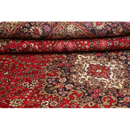Tappeto Tabriz Persia marrone blu 245x344