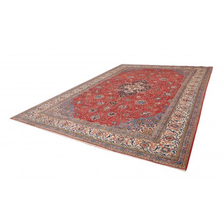 Tappeto Sarough Persia rosso grigio 303x415